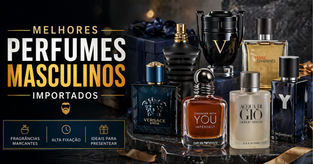 melhores perfumes masculinos importados com fragrâncias marcantes e sofisticadas