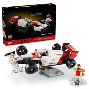 Conjunto de construção LEGO Icons McLaren MP44 e Ayrton Senna para adultos