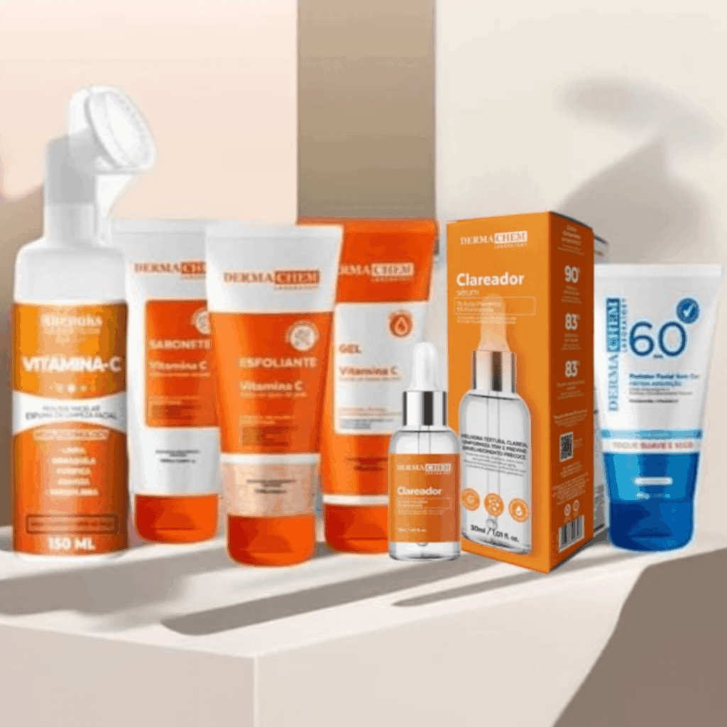 Kit Skincare de Cuidados com pele Vitamina C
