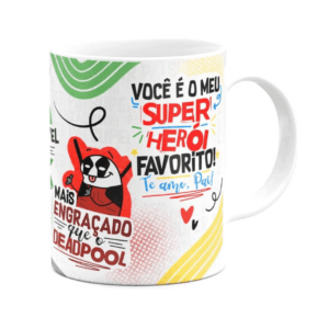 Xícara Geek para o dia dos pais