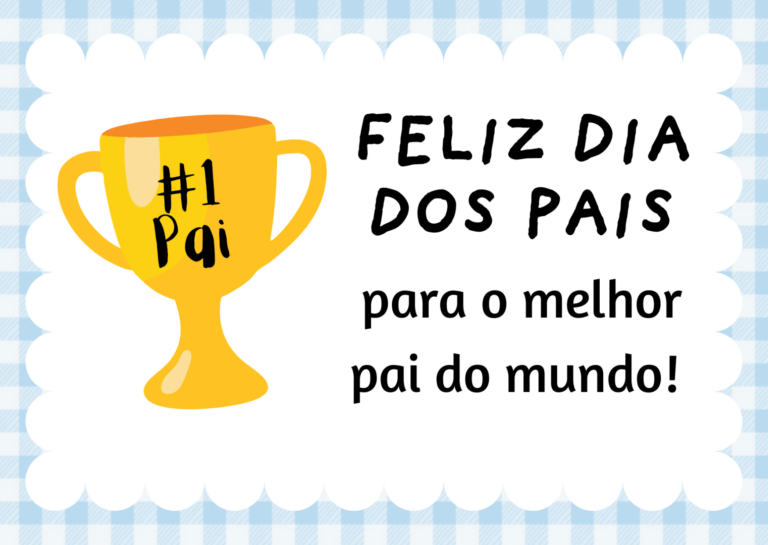 Cartão Dia dos Pais - #1