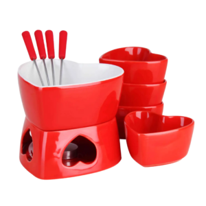 Conjunto de Fondue presente dia dos namorados