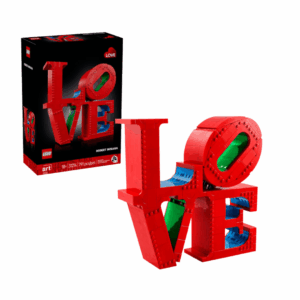 ideia de presente dia dos namorados LEGO love